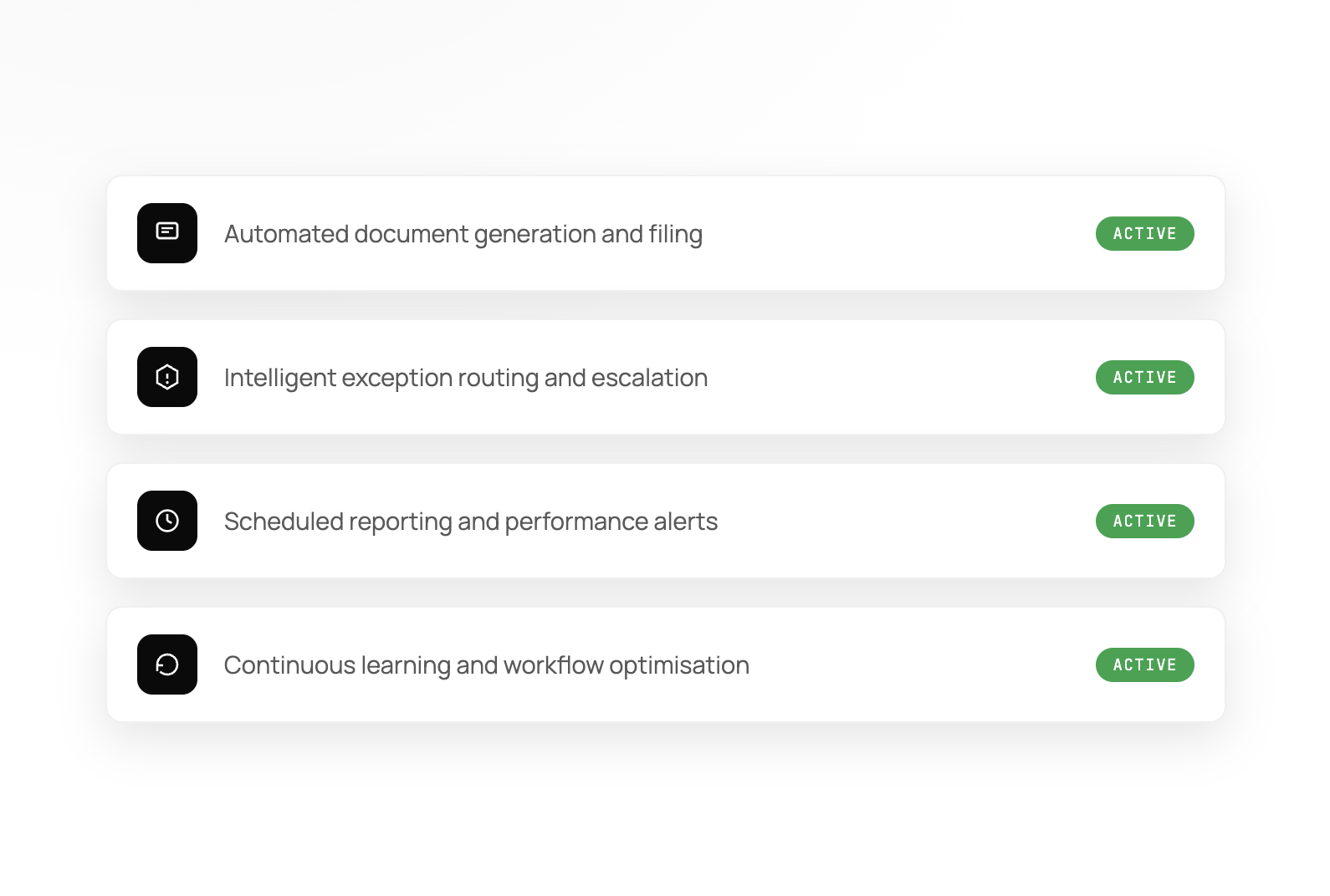 Agentic process automation view